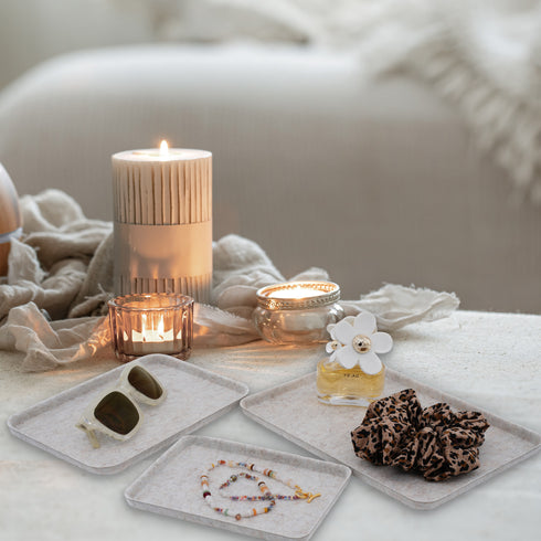3-piece  EDC Catchall felt trays